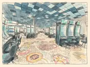 Slot floor at Cascades Delta