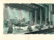The theatre stage at Great Canadian Casino Vancouver